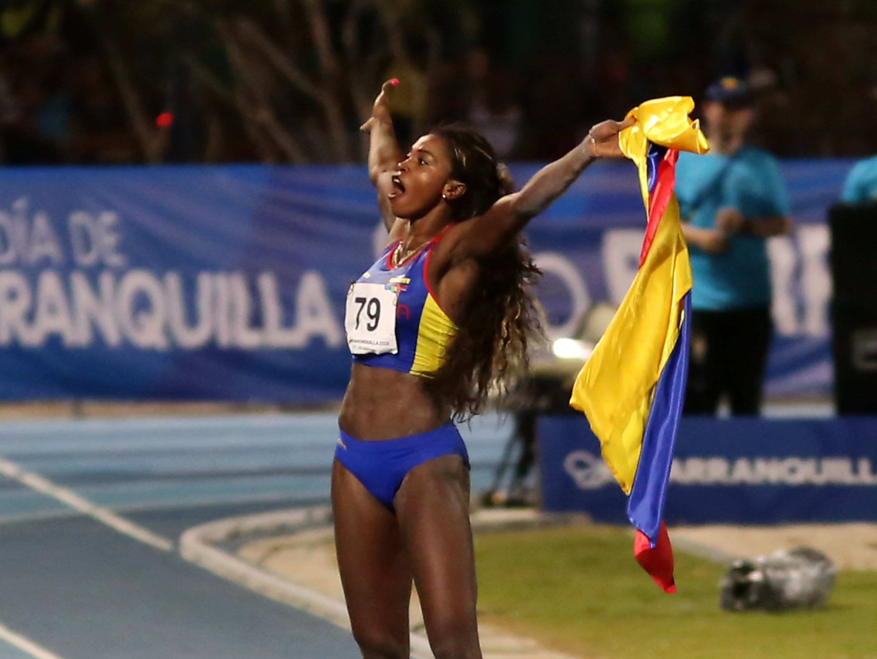 Caterine Ibargüen es la reina del salto largo en los Centroamericanos