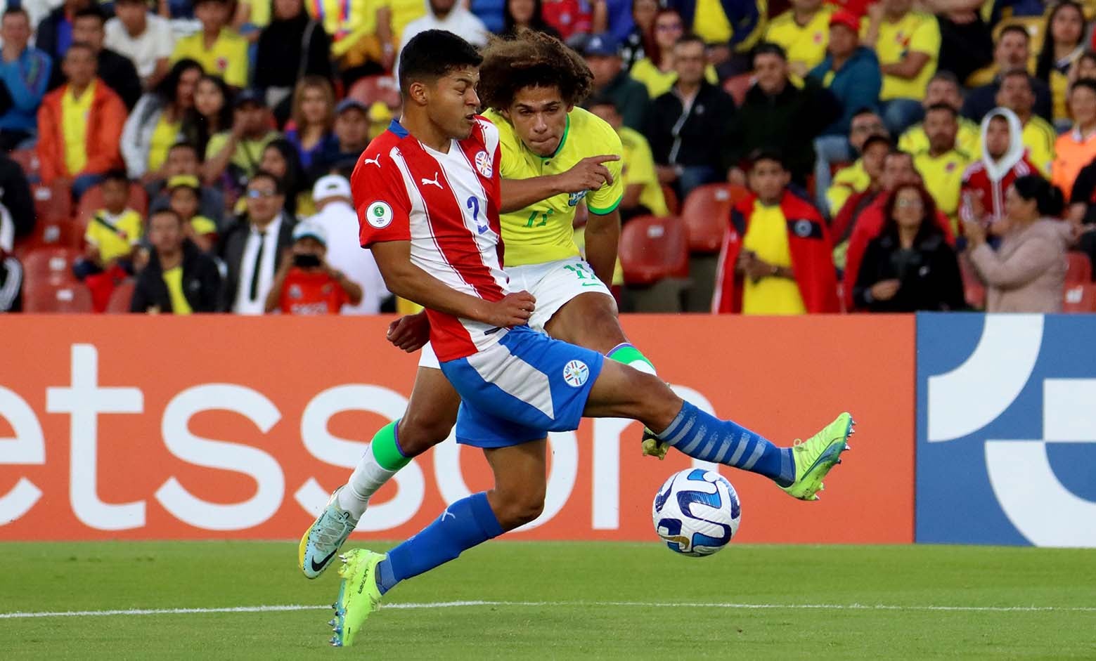 Paraguay vs Brasil, Sudamericano Sub 20 - Hexagonal