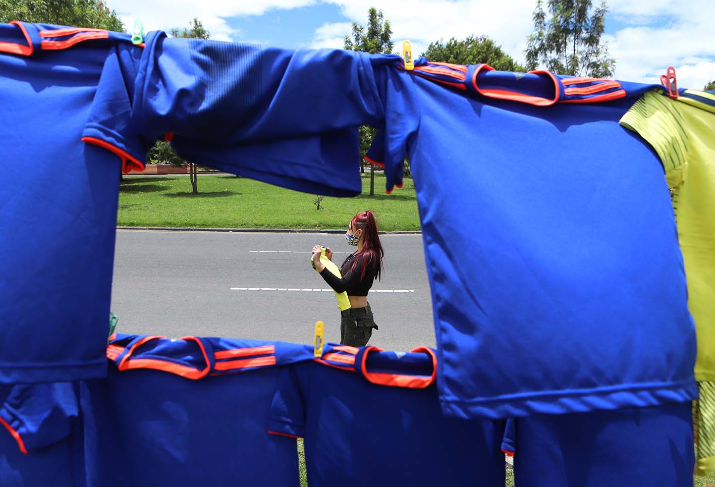 Los los jugadores de Colombia celebraron el cumpleaños del atacante Róger Martínez.
