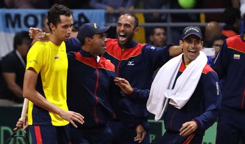 Copa Davis, Colombia vs Argentina