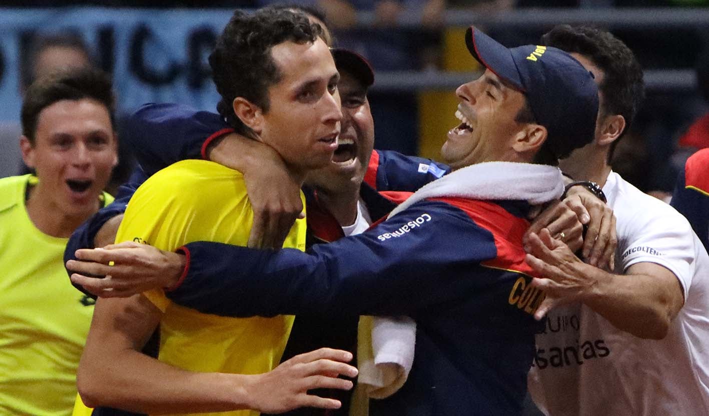 Copa Davis, Colombia vs Argentina