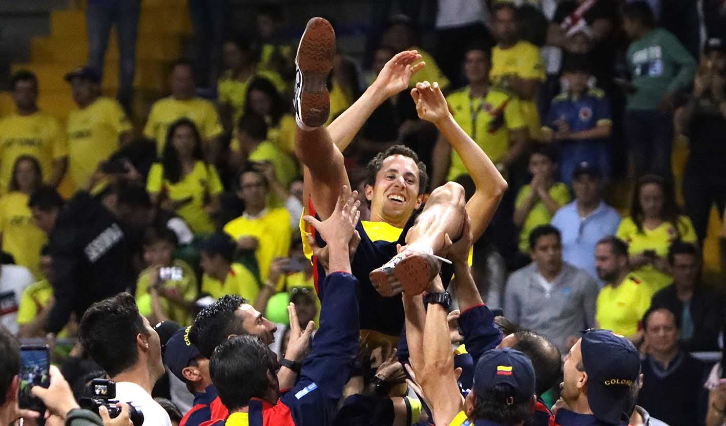 Copa Davis, Colombia vs Argentina