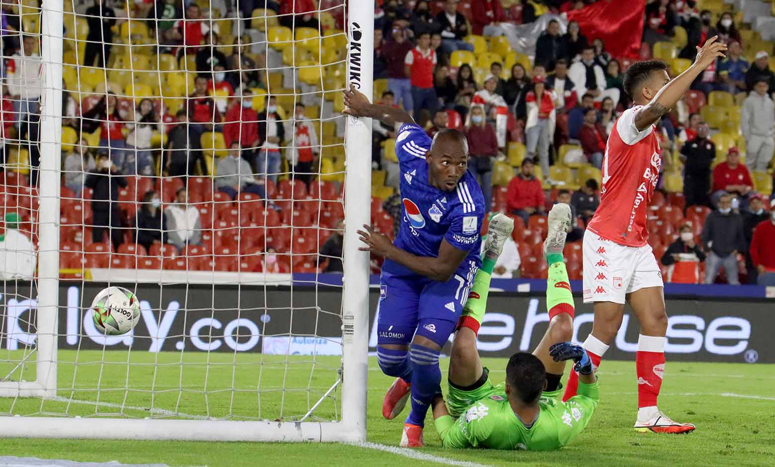 Santa Fe vs Millonarios, fecha 10 de la Liga Betplay