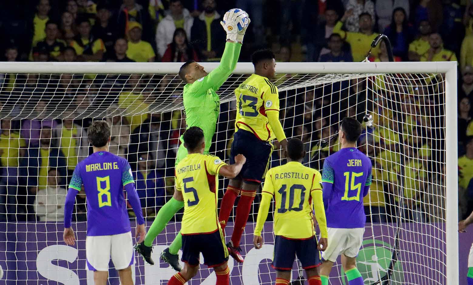 Colombia vs Brasil | Sudamericano Sub 20