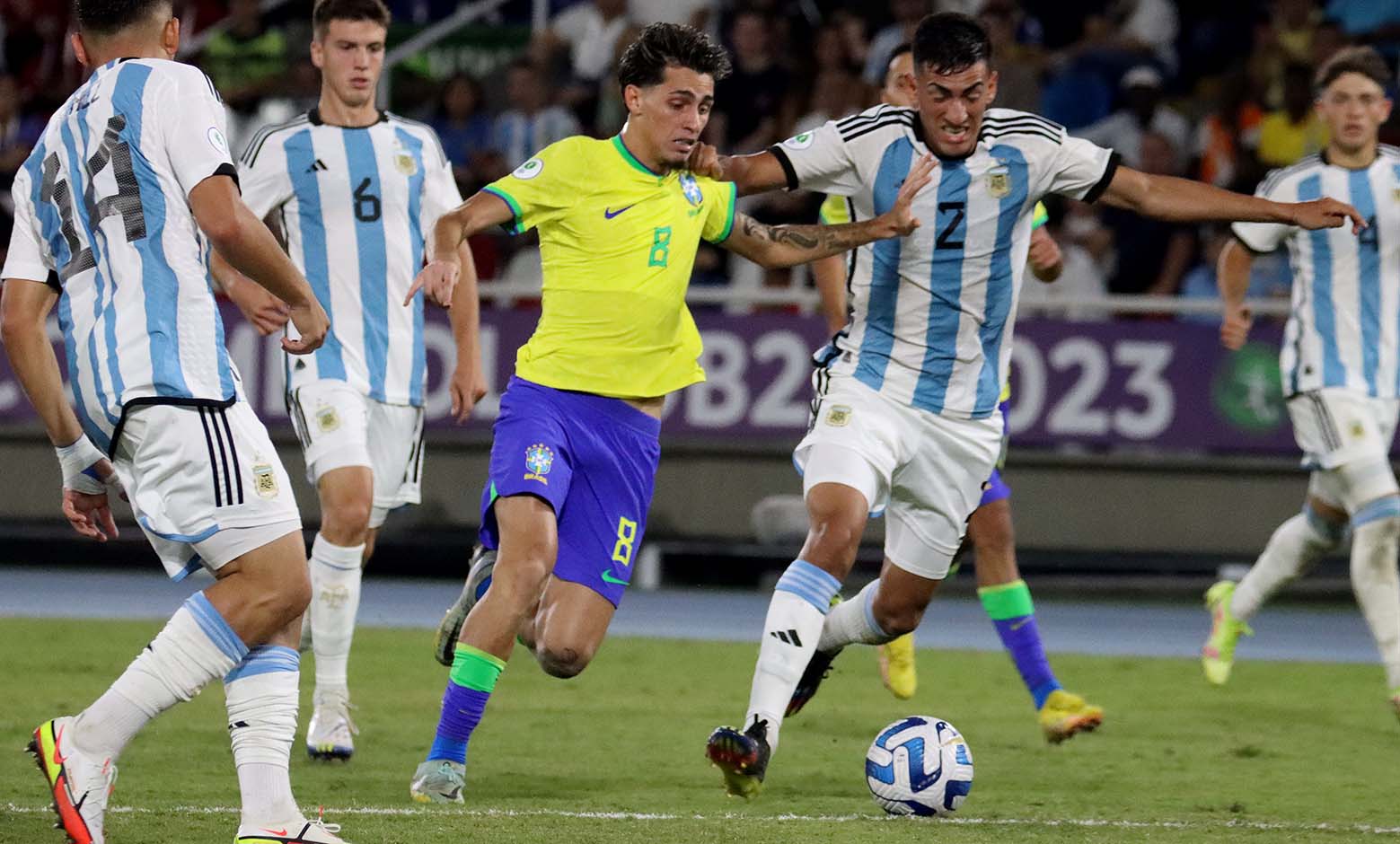 Argentina vs Brasil - Sudamericano Sub 20 - 2023