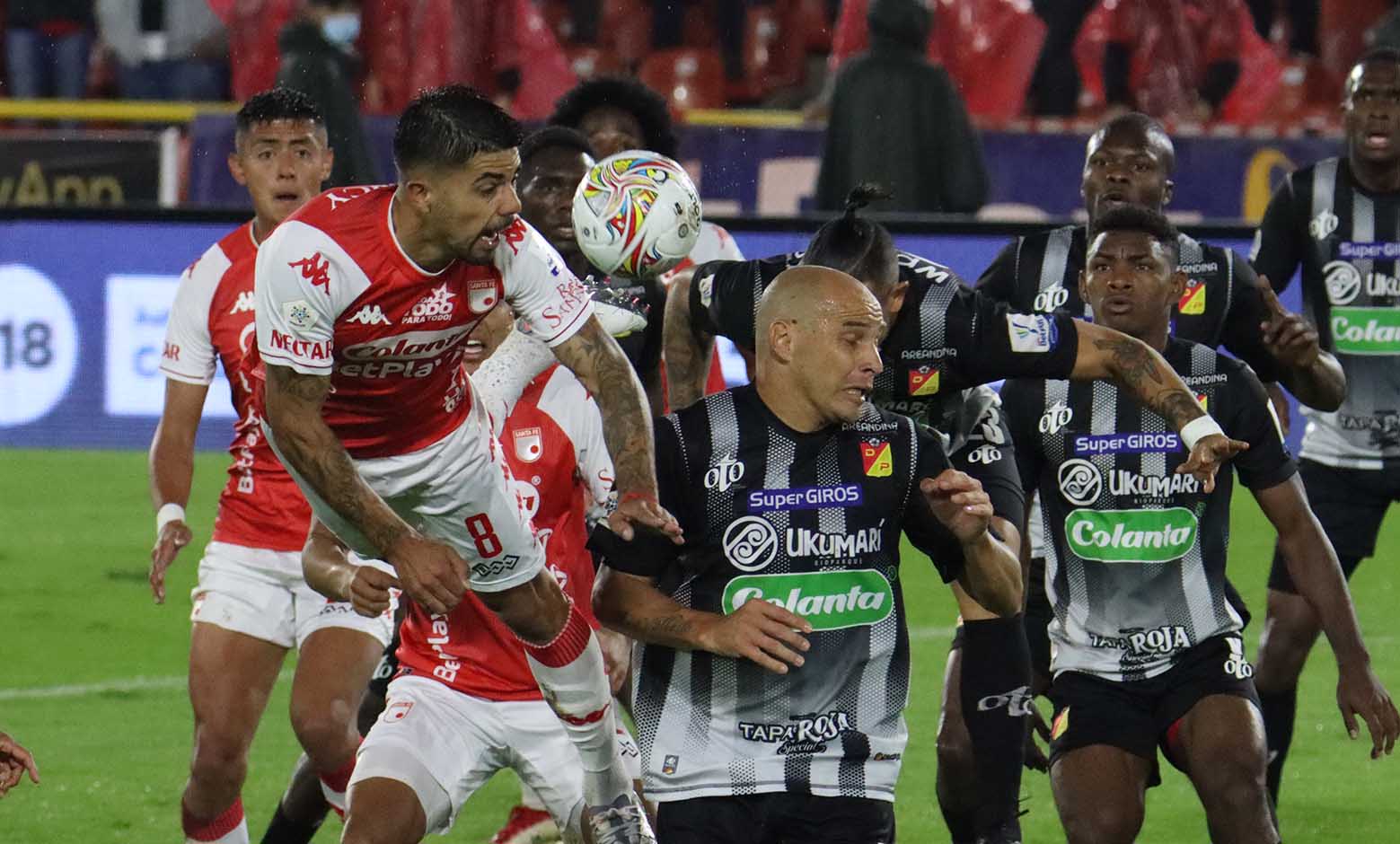 Independiente Santa Fe vs Deportivo Pereira - Cuadrangulares Liga Betplay 2022