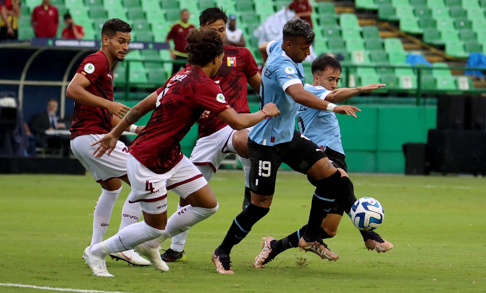 Uruguay vs Venezuela; Sudamericano sub 20