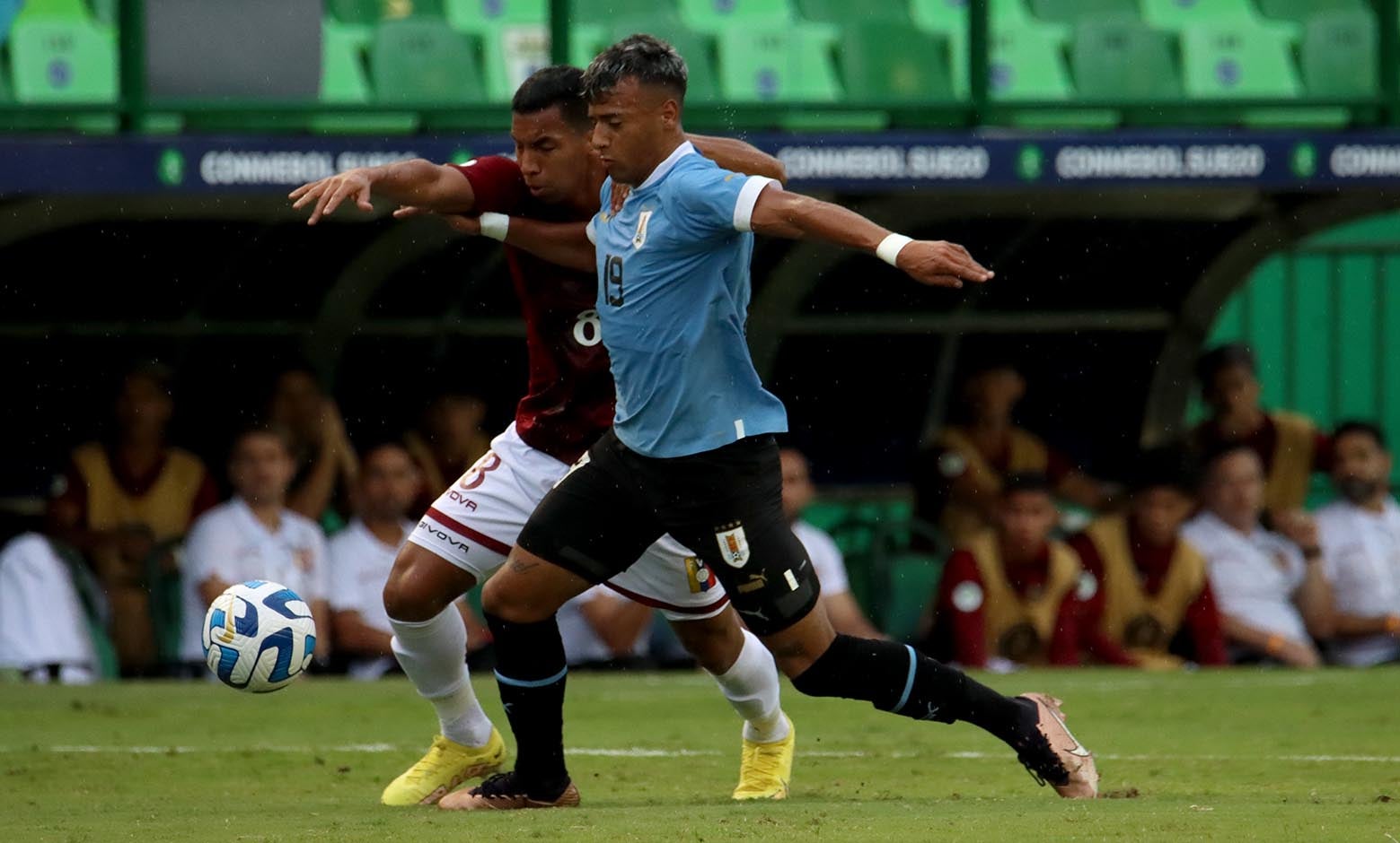 Uruguay vs Venezuela; Sudamericano sub 20