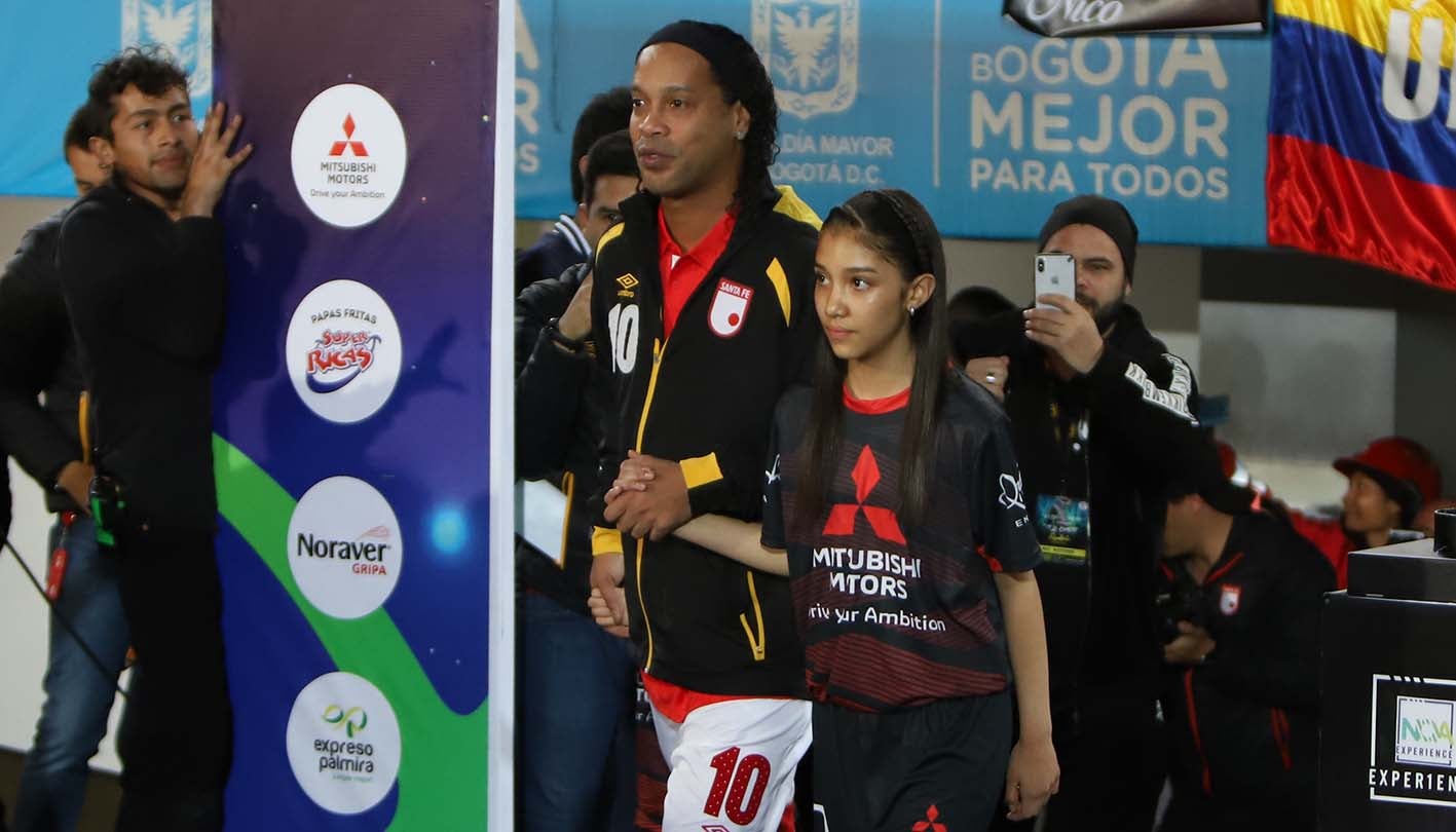 Ronaldinho en Colombia