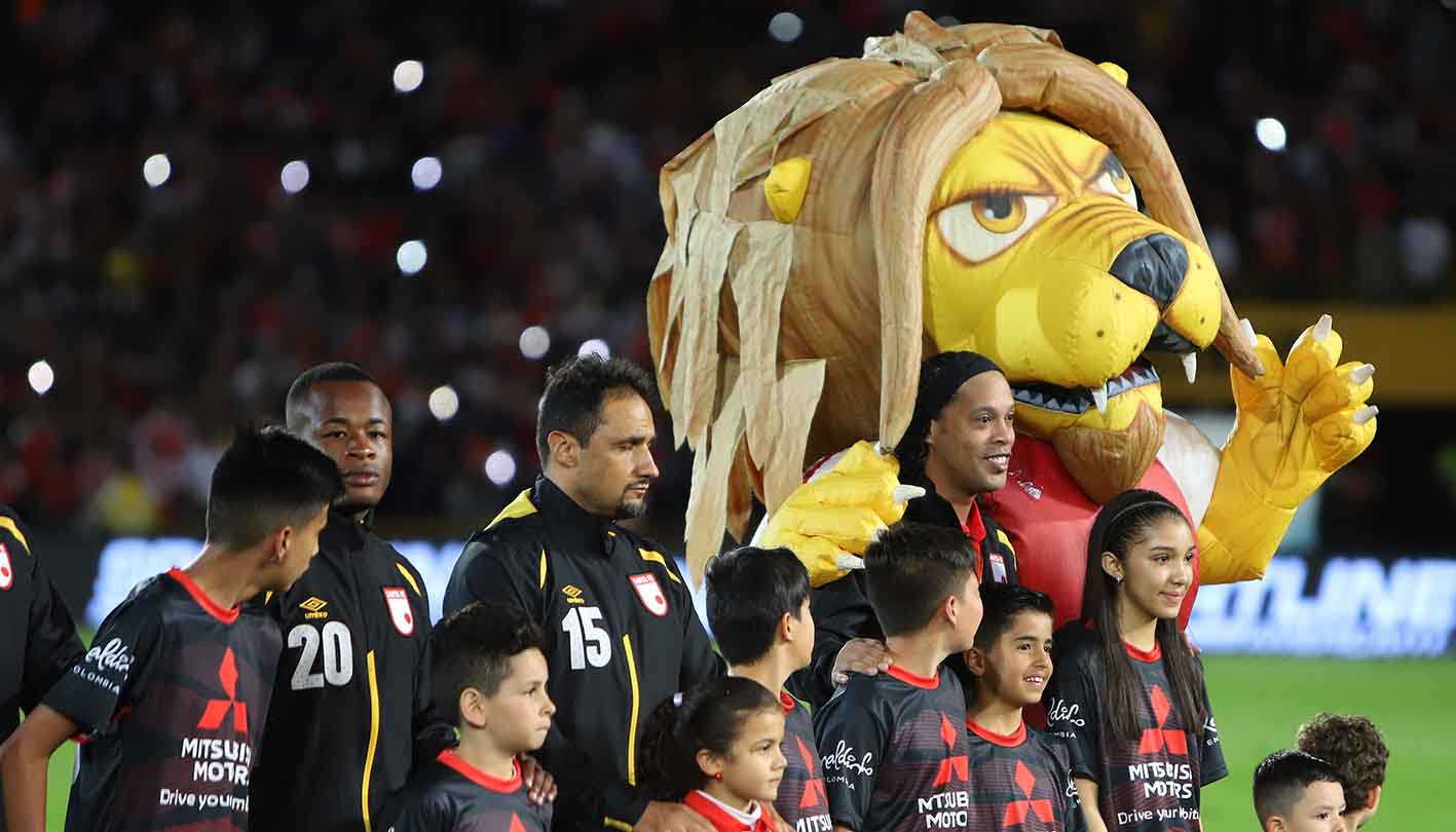 Ronaldinho en Colombia