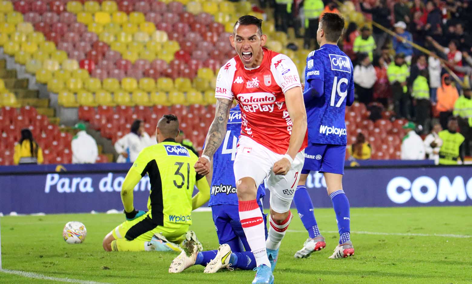 Santa Fe vs Millonarios, Liga Betplay