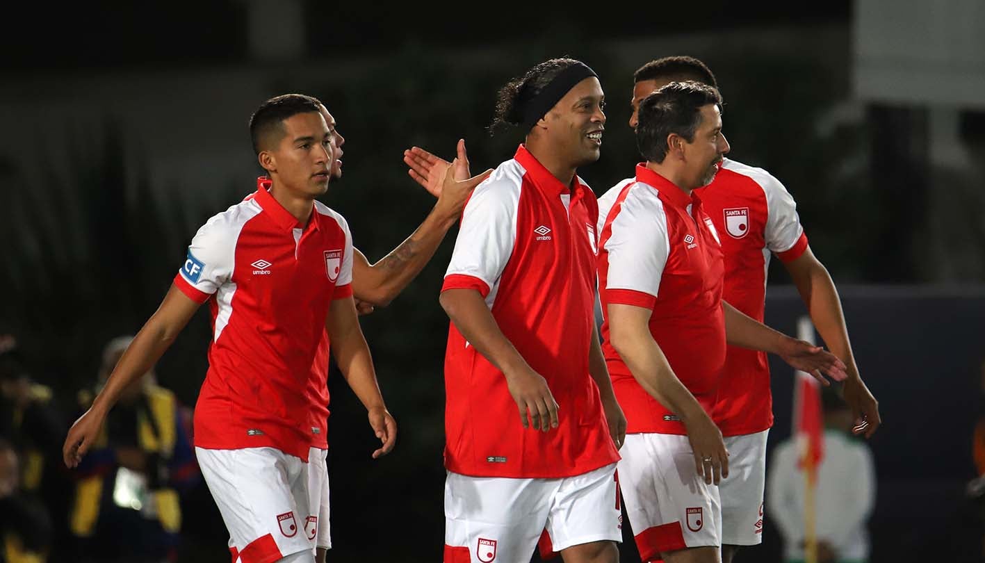 Ronaldinho en Colombia