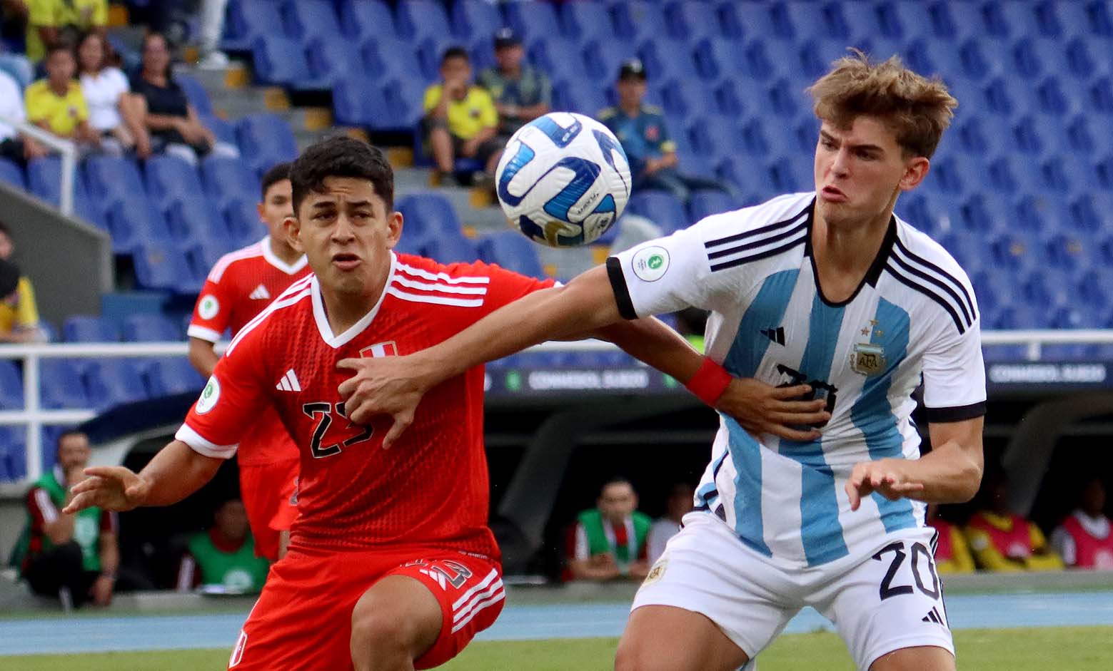 Argentina vs Perú, Sudamericano sub 20