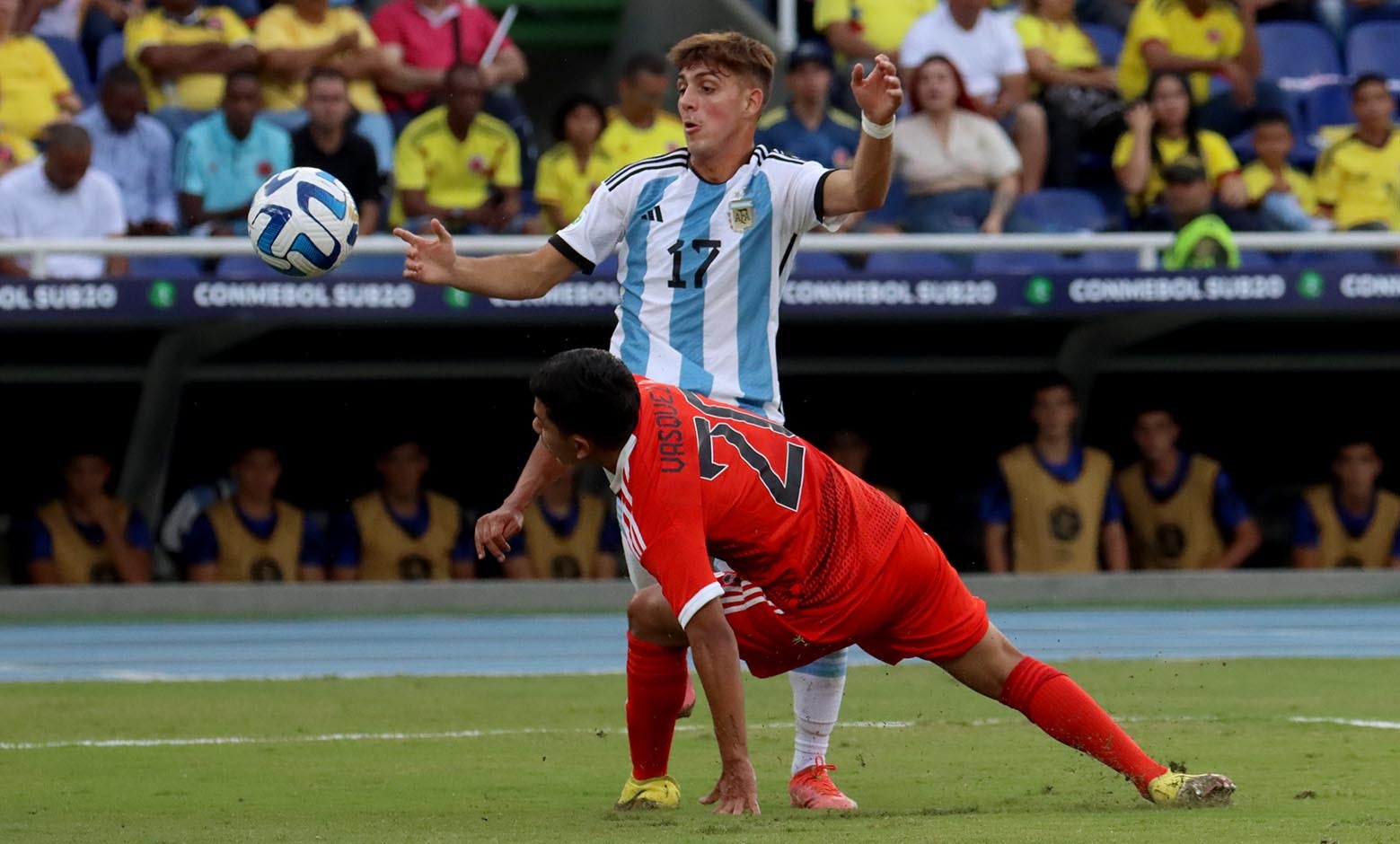 Argentina vs Perú, Sudamericano sub 20