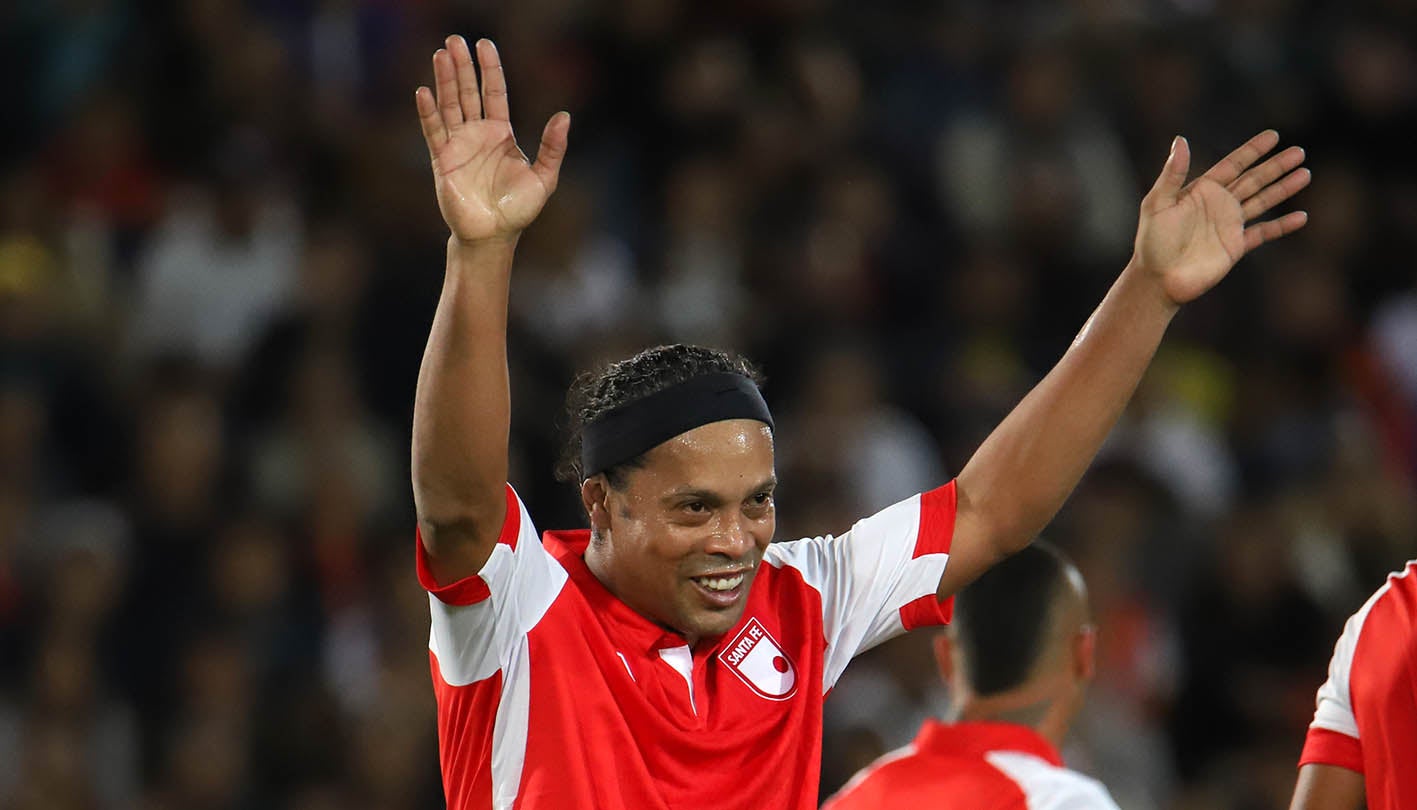 Ronaldinho en Colombia