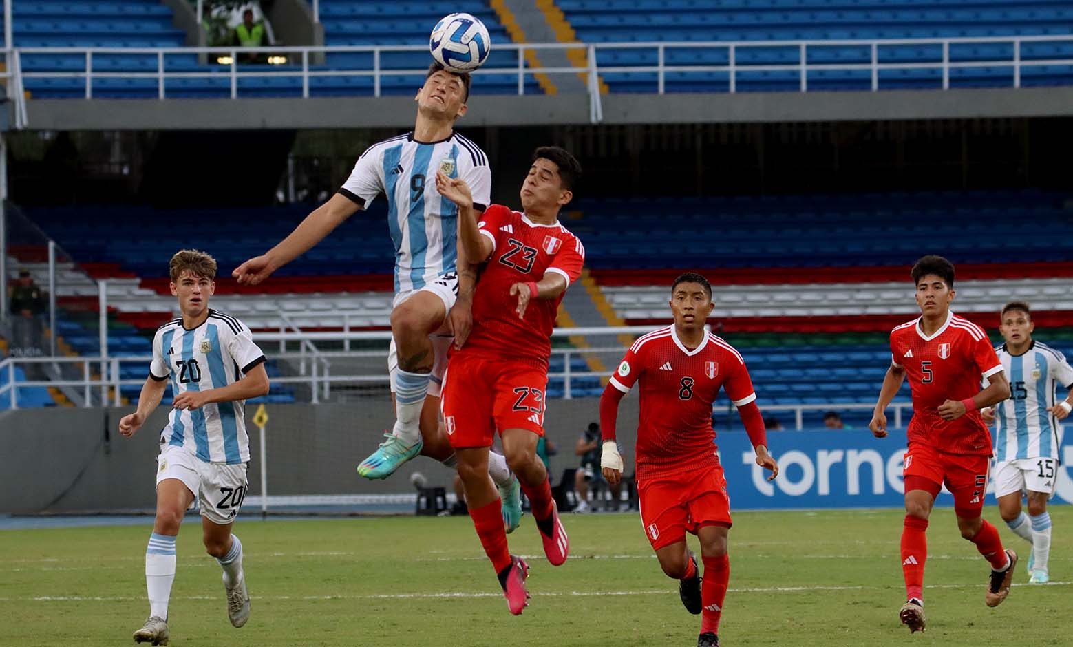 Argentina vs Perú, Sudamericano sub 20