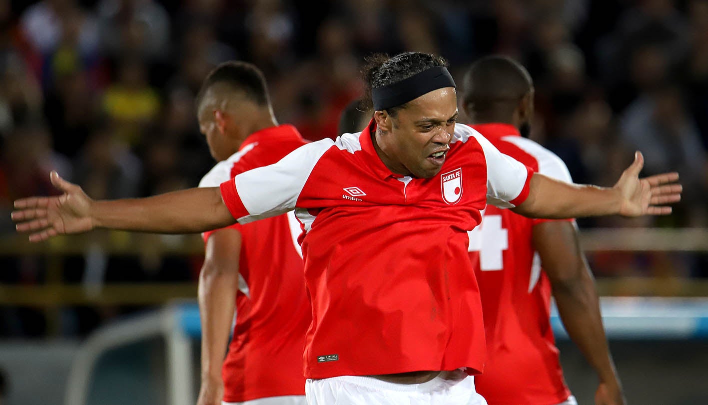 Ronaldinho en Colombia