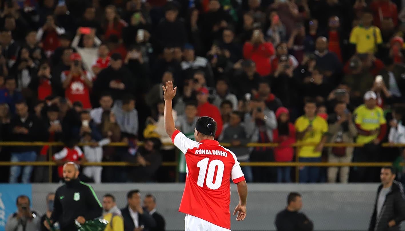 Ronaldinho en Colombia