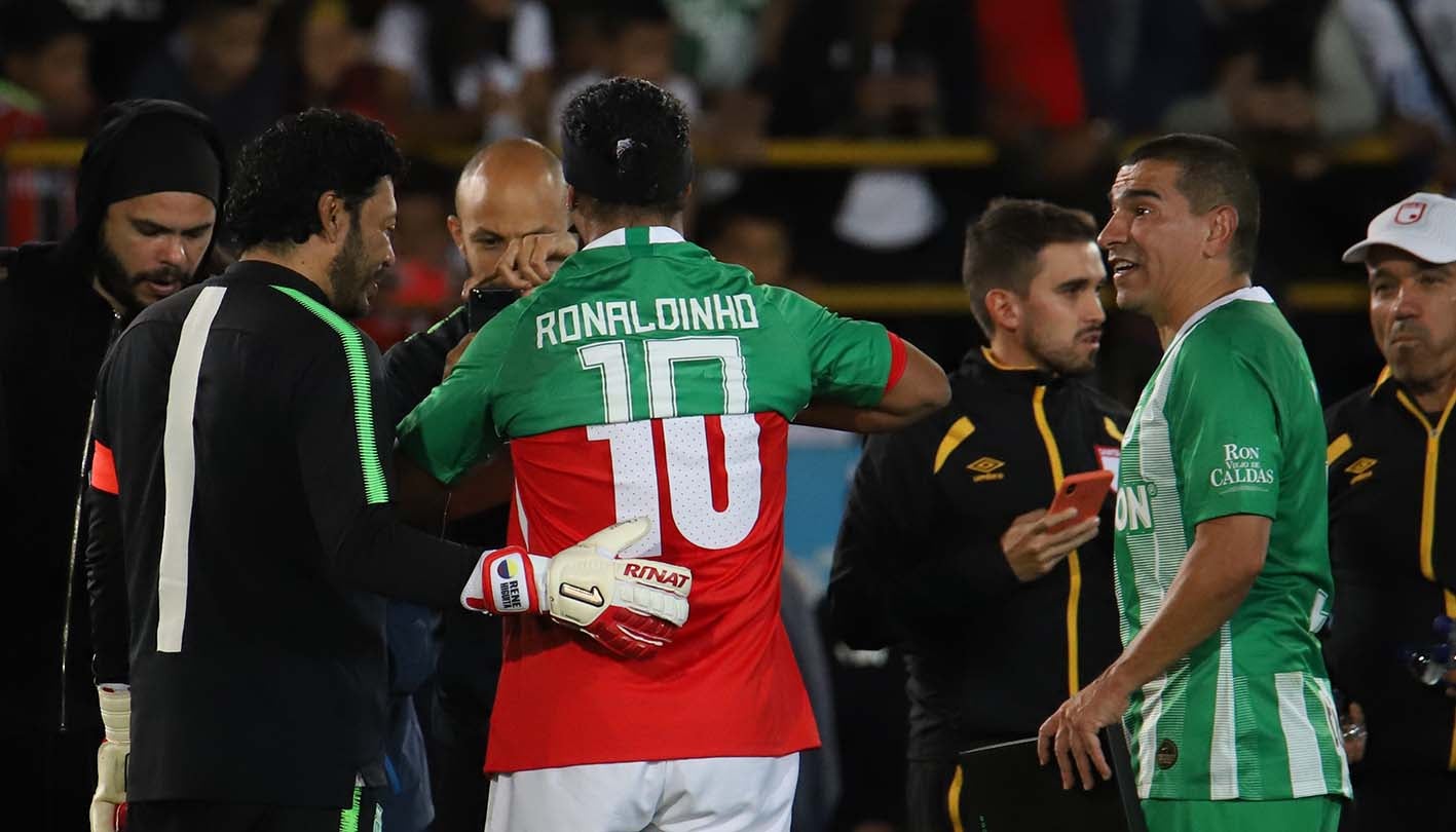 Ronaldinho en Colombia