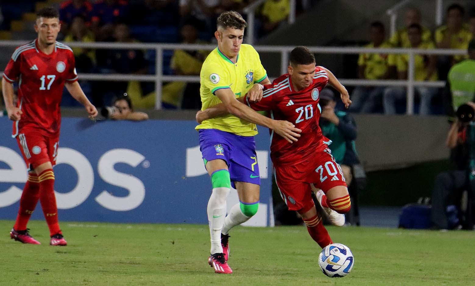 Colombia vs Brasil - Sudamericano Sub-20 2023