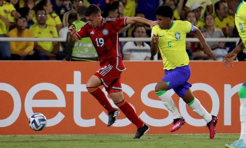 Colombia vs Brasil, Sudamericano Sub 20