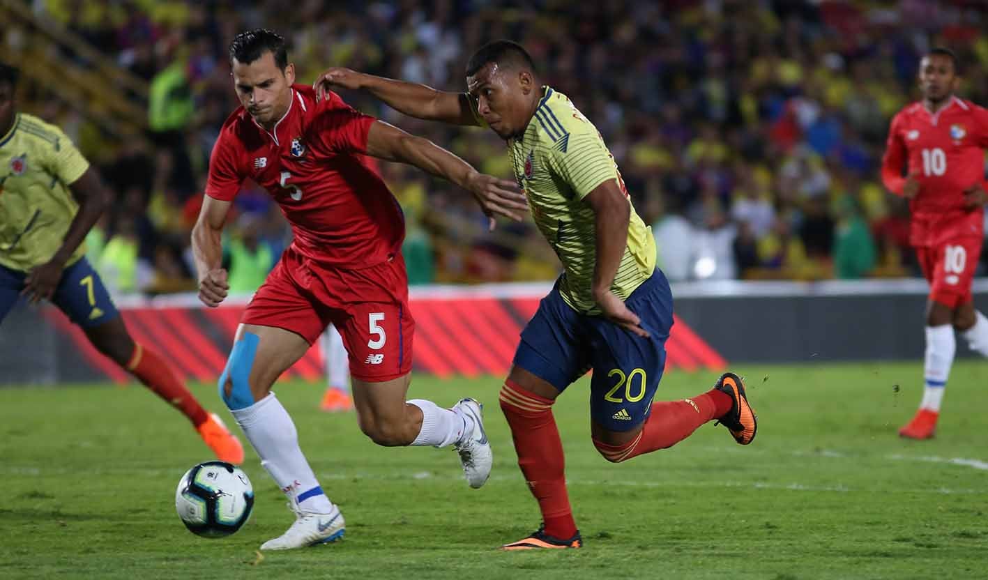 Colombia Panamá · Amistoso