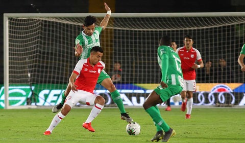 Santa Fe Vs Nacional por Copa Águila