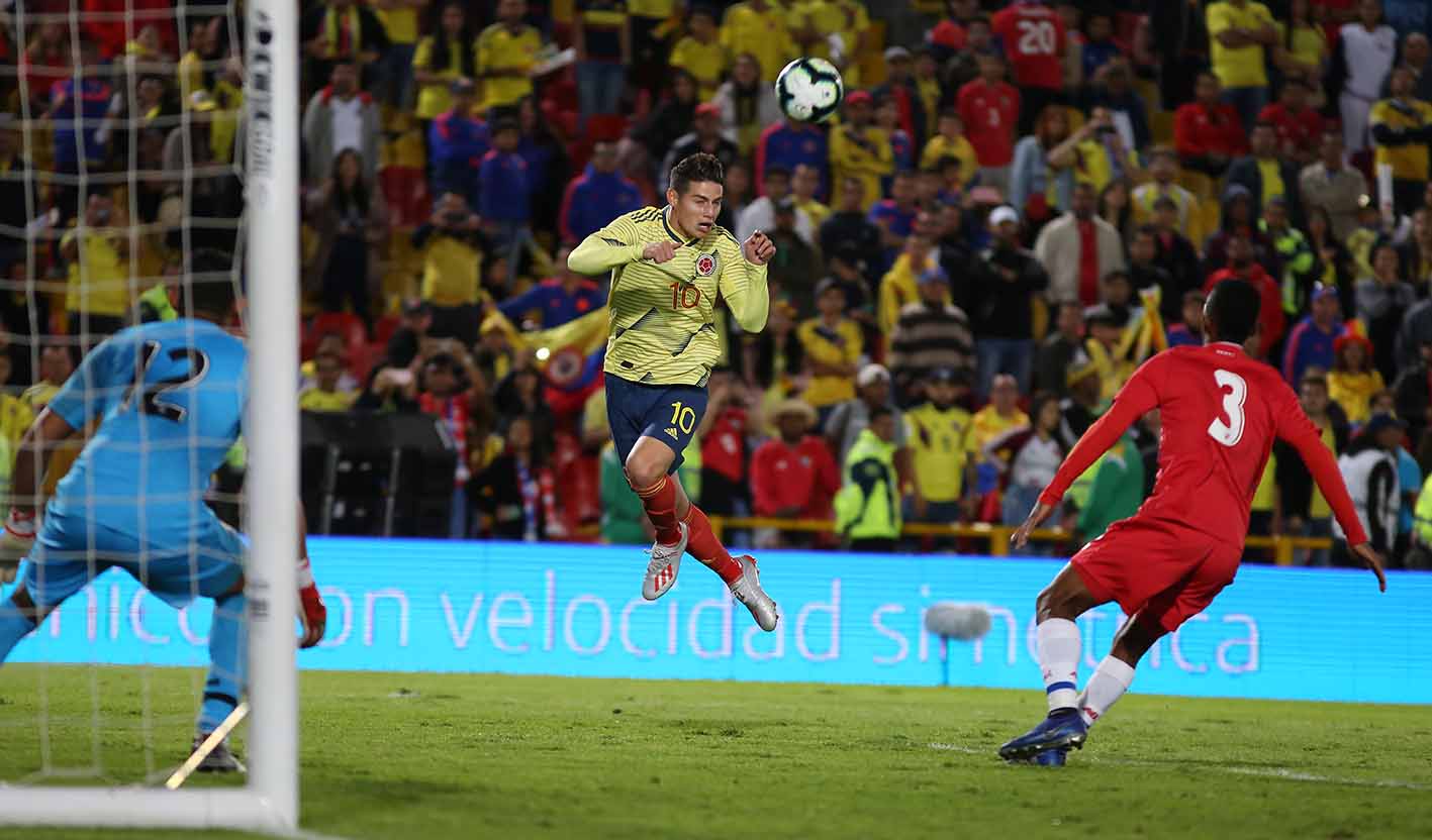 Colombia Panamá · Amistoso