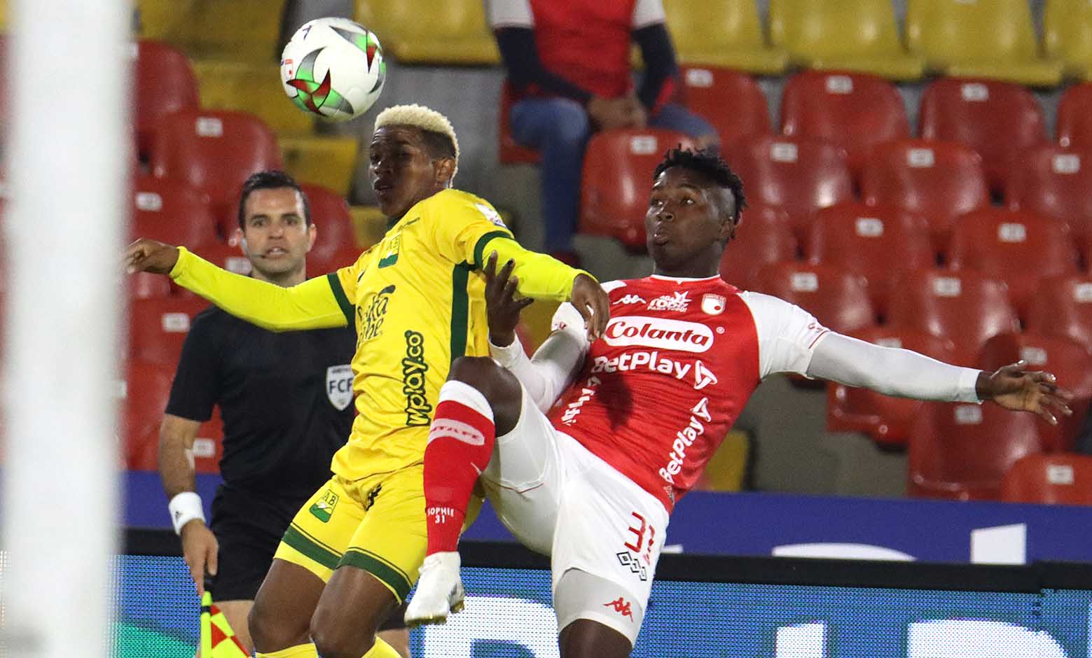 Santa Fe vs Bucaramanga; fecha 12 Liga Betplay 2022