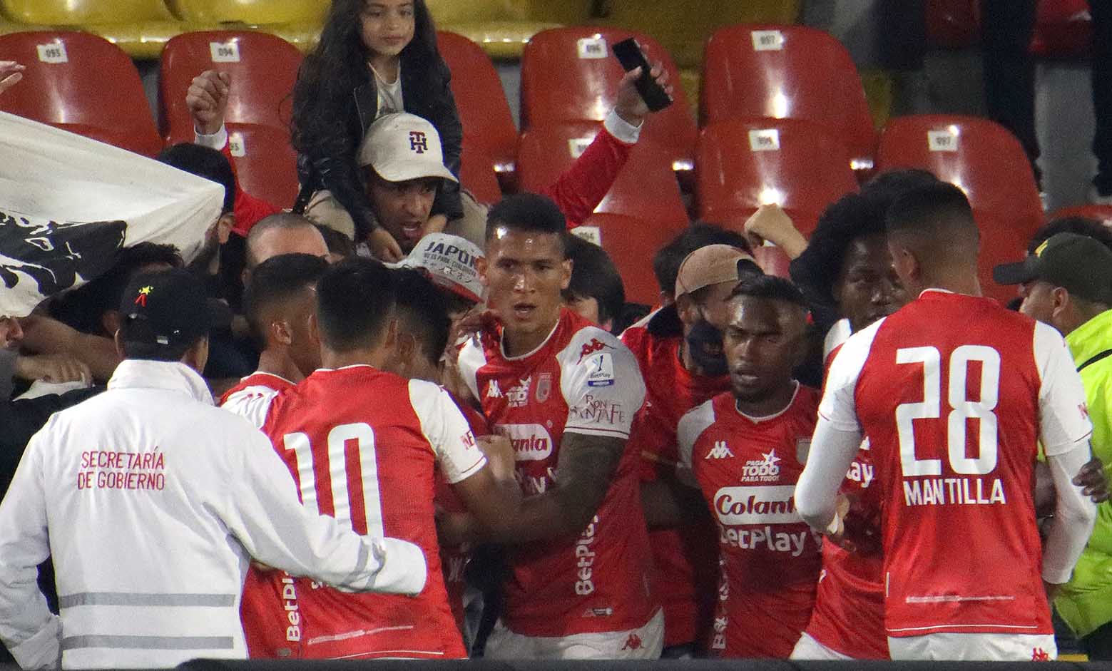 Santa Fe vs Bucaramanga; fecha 12 Liga Betplay 2022