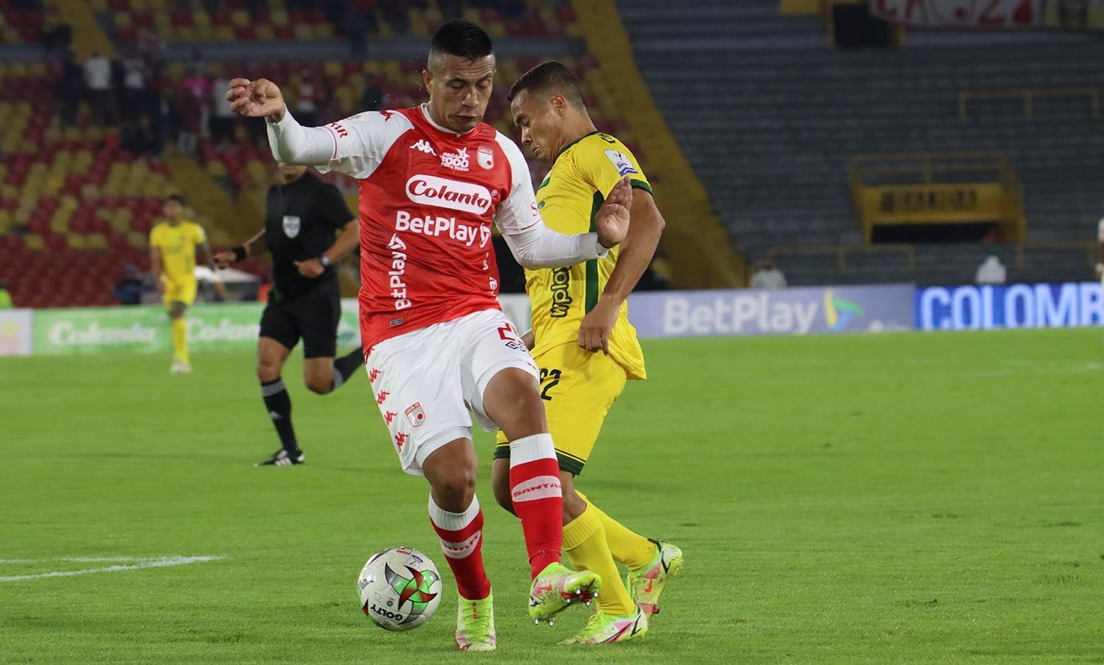 Santa Fe vs Bucaramanga; fecha 12 Liga Betplay 2022