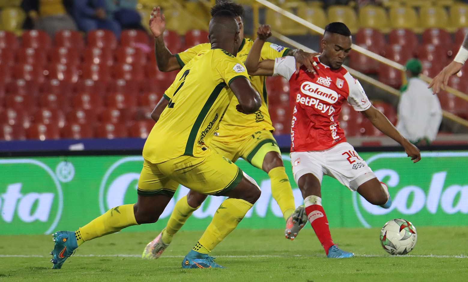 Santa Fe vs Bucaramanga; fecha 12 Liga Betplay 2022