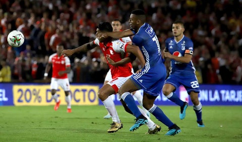 Santa Fe vs Millonarios Liga Águila II