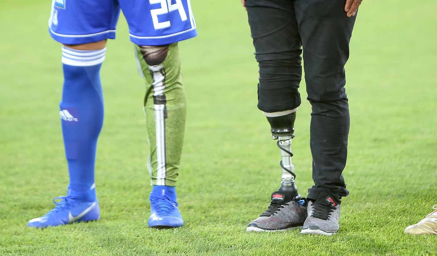 Homenaje en el Santa Fe Vs Millonarios