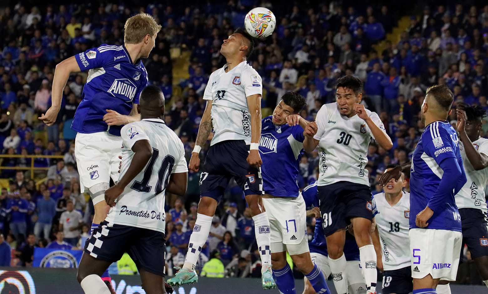 Millonarios vs Chicó, Liga Betplay grupo fecha 2