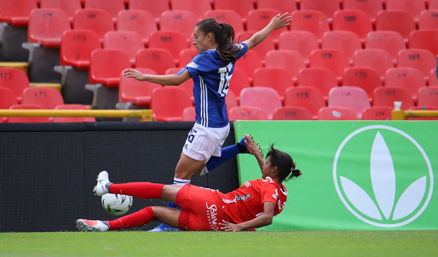 Millonarios vs América - Liga femenina