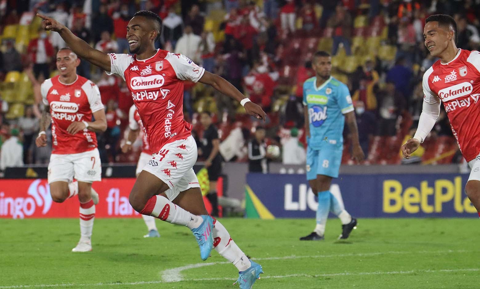 Santa Fe vs Jaguares; Liga Betplay 2022 fecha 18