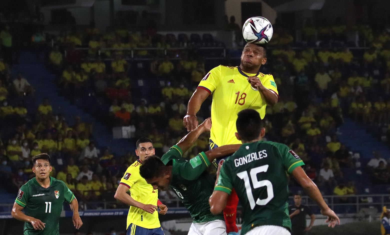 Colombia vs Bolivia estadio metropolitano