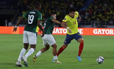 Selección Colombia vs Bolivia