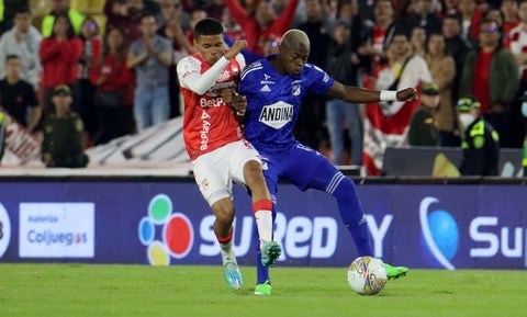 Santa Fe vs Millonarios - Cuadrangulares Liga Betplay 2022-2