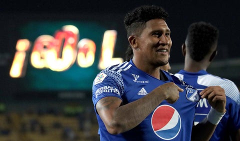 'Tico' Ortiz, delantero de Millonarios