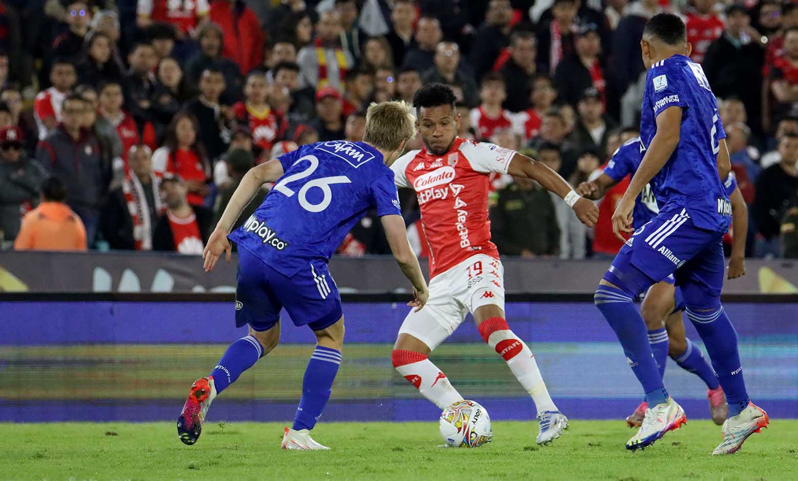 Santa Fe vs Millonarios - Cuadrangulares de la Liga Betplay