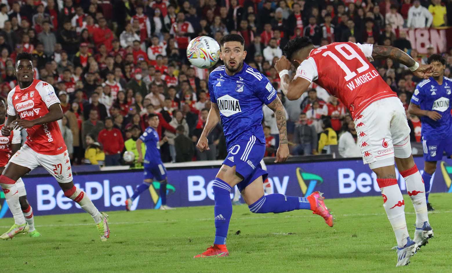 Santa Fe vs Millonarios - Cuadrangulares de la Liga Betplay