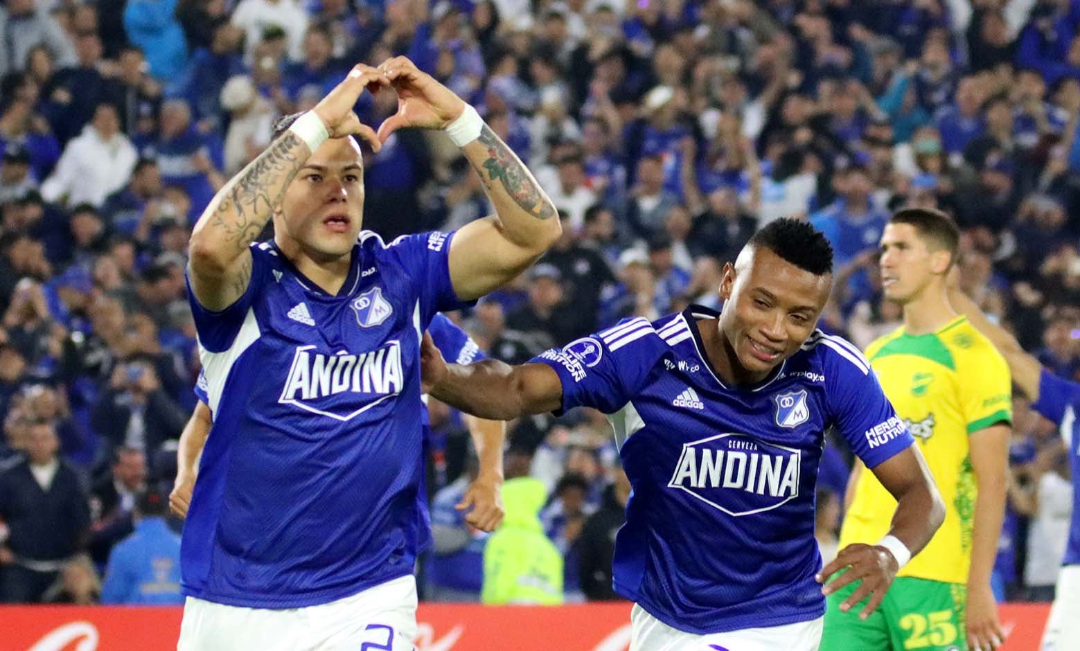 Millonarios vs Defensa y Justicia, Sudamericana