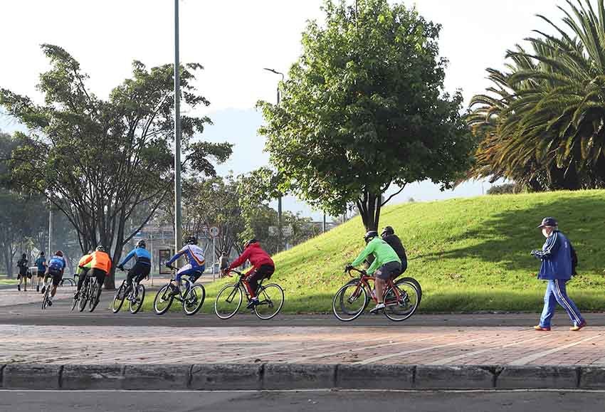Cuarentena en Bogotá / Deporte en cuarentena / Coronavirus en Colombia