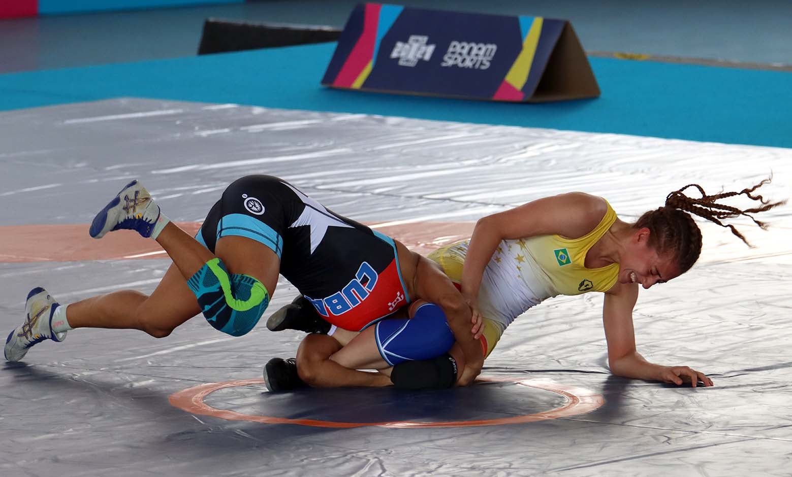 Lucha en los juegos panamericanos