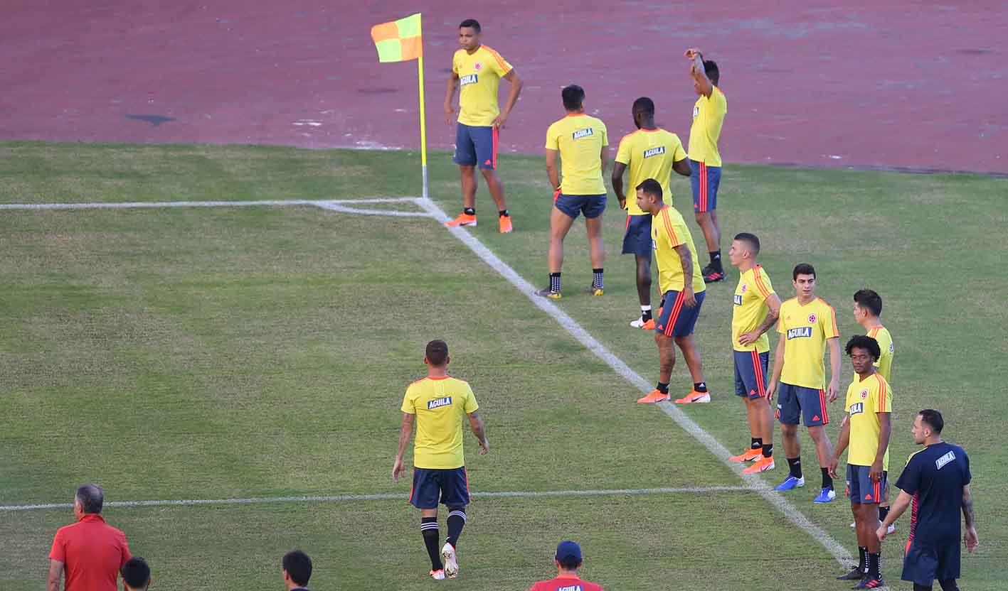 Selección Colombia - entrenamiento Copa América