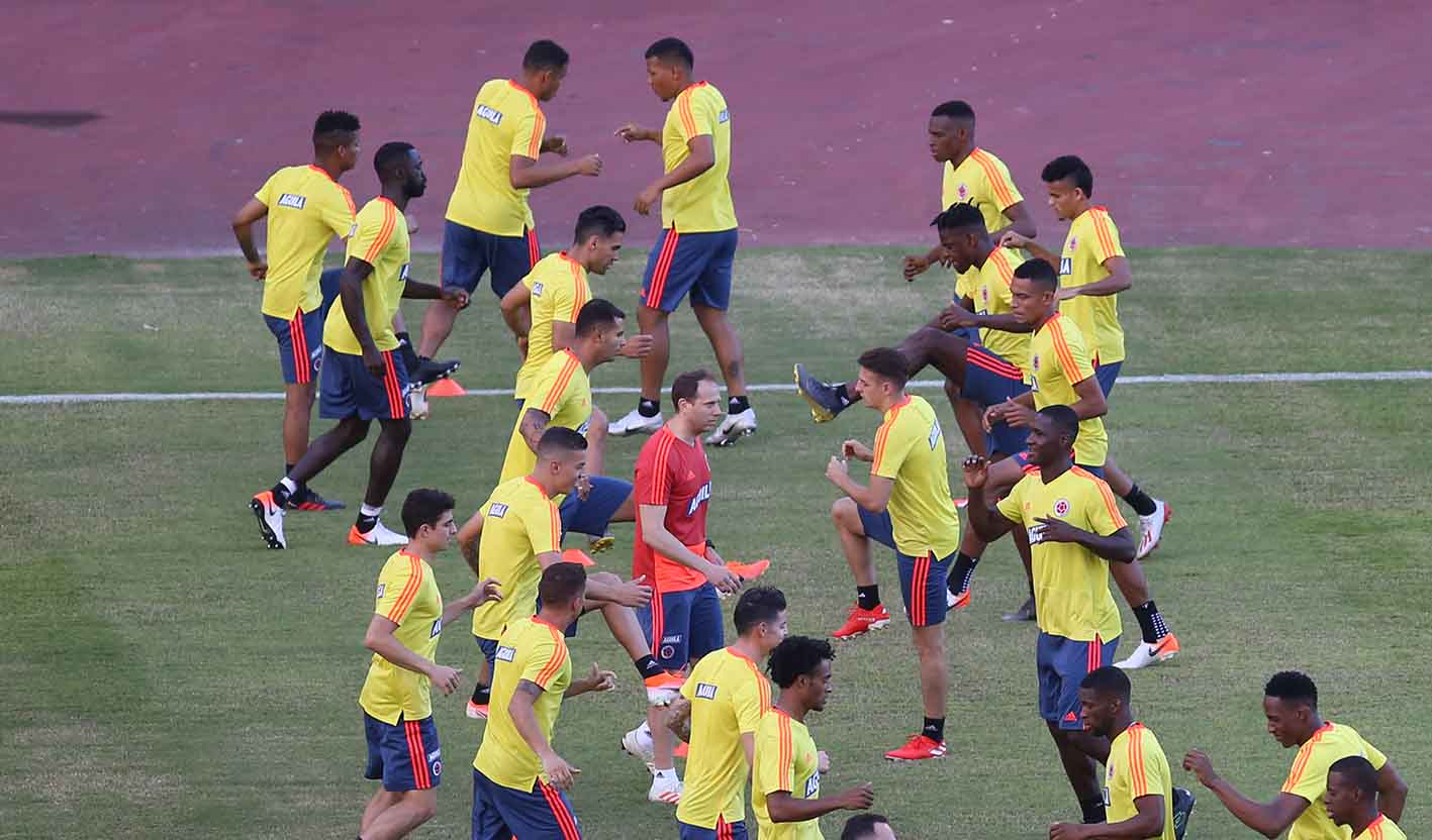 Selección Colombia - entrenamiento Copa América