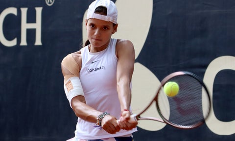 Emiliana Arango en un partido del 2023