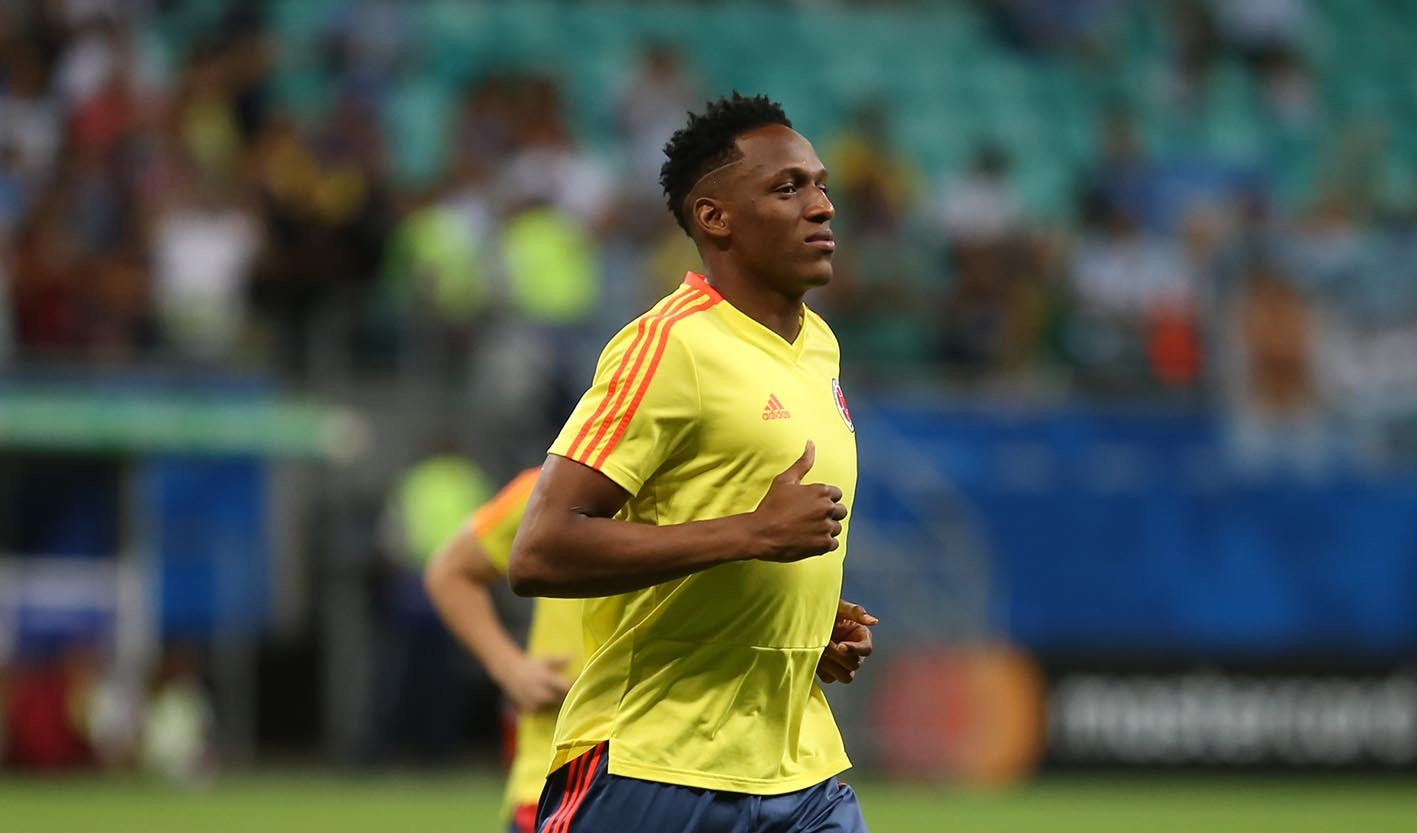 Selección Colombia entrenamiento ante Catar